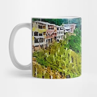 Agriculture Field Landscape watercolor Mug